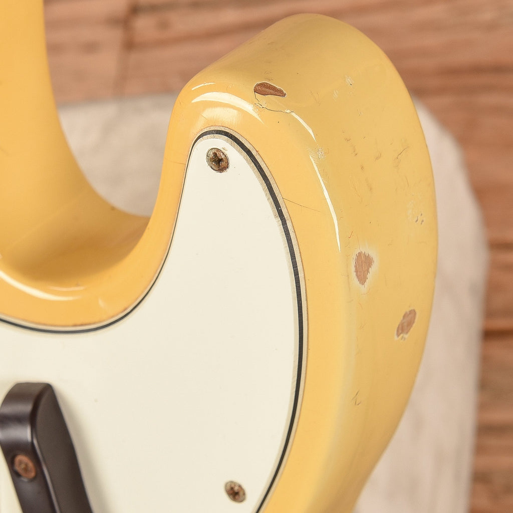 Fender Telecaster Bass Blonde 1972 - Dave Amato of REO Speedwagon - View 10 | MusicMarket