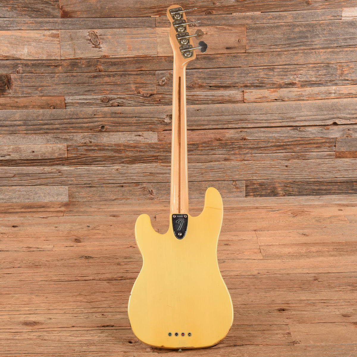 Fender Telecaster Bass Blonde 1972 - Dave Amato of REO Speedwagon - View 5 | MusicMarket