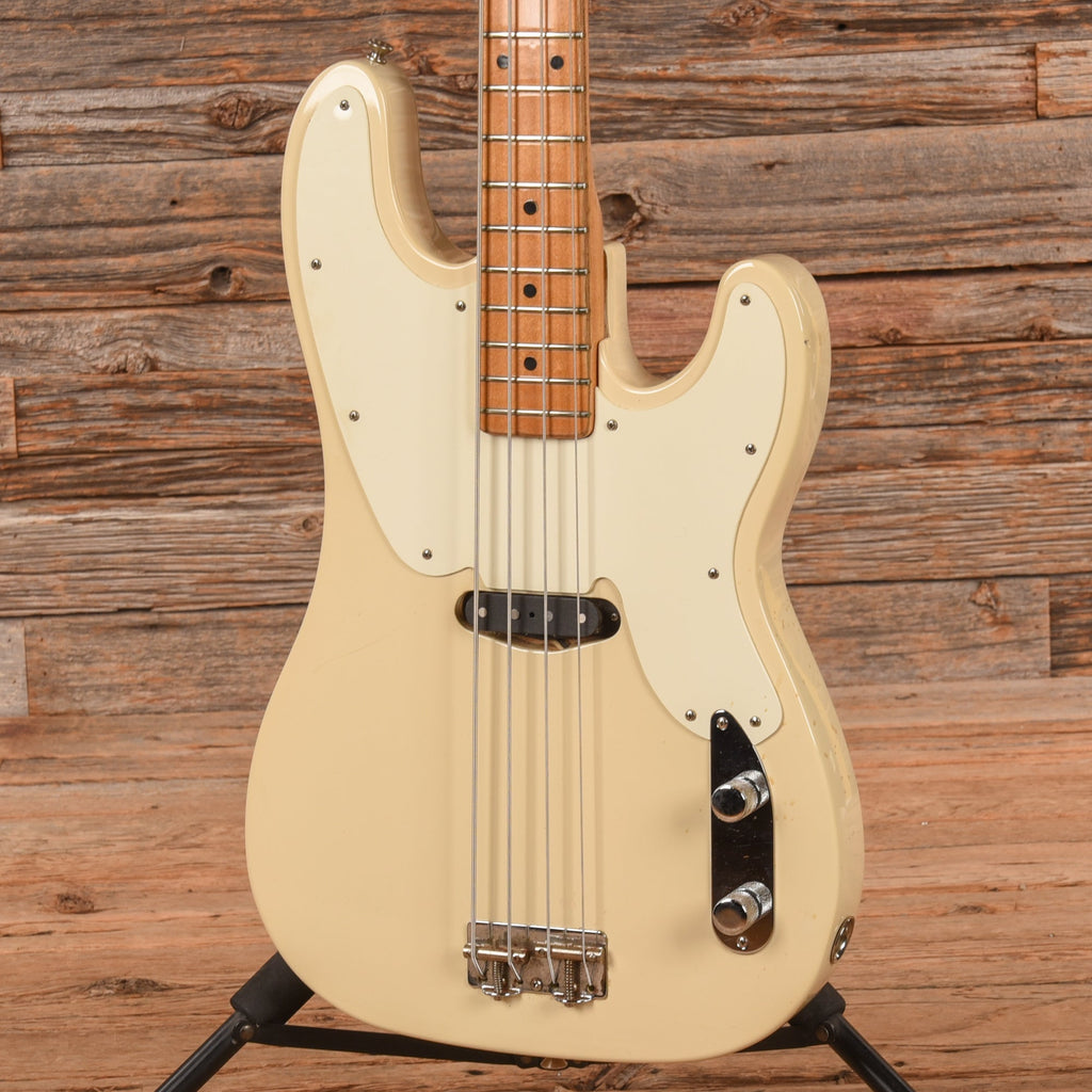 Fender Telecaster Bass White Refin 1971 - View 2 | MusicMarket