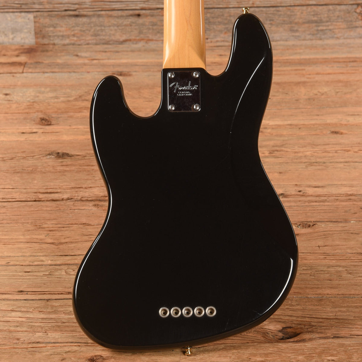 Fender American Standard Jazz Bass V Black 1998 - View 3 | MusicMarket