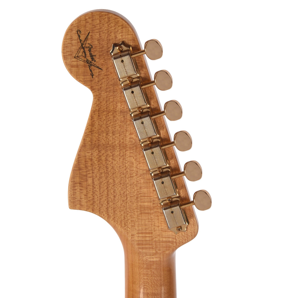 Fender Custom Shop 1966 Bass VI Journeyman Relic Faded Aged Sonic Blue - View 7 | MusicMarket