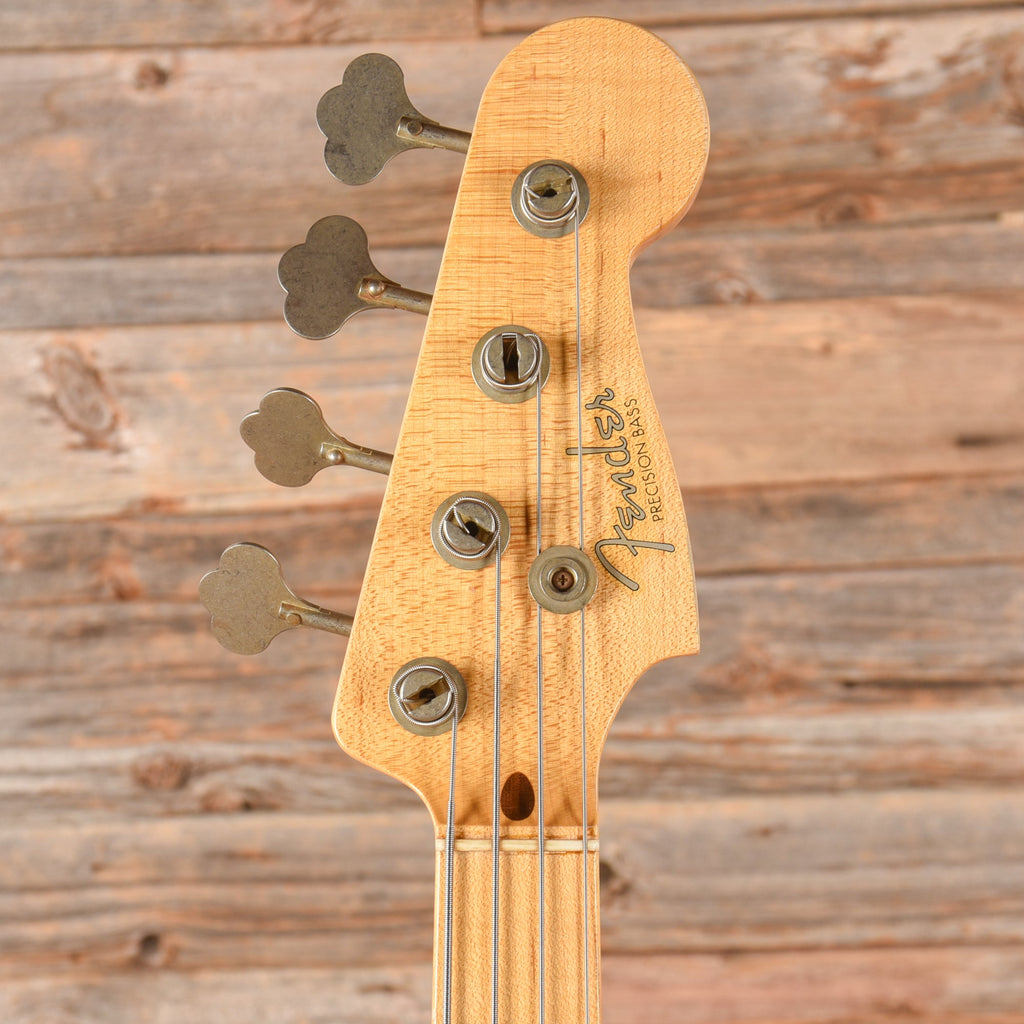 Fender Custom Shop '57 Duotone Precision Bass Blonde 2012 - View 6 | MusicMarket