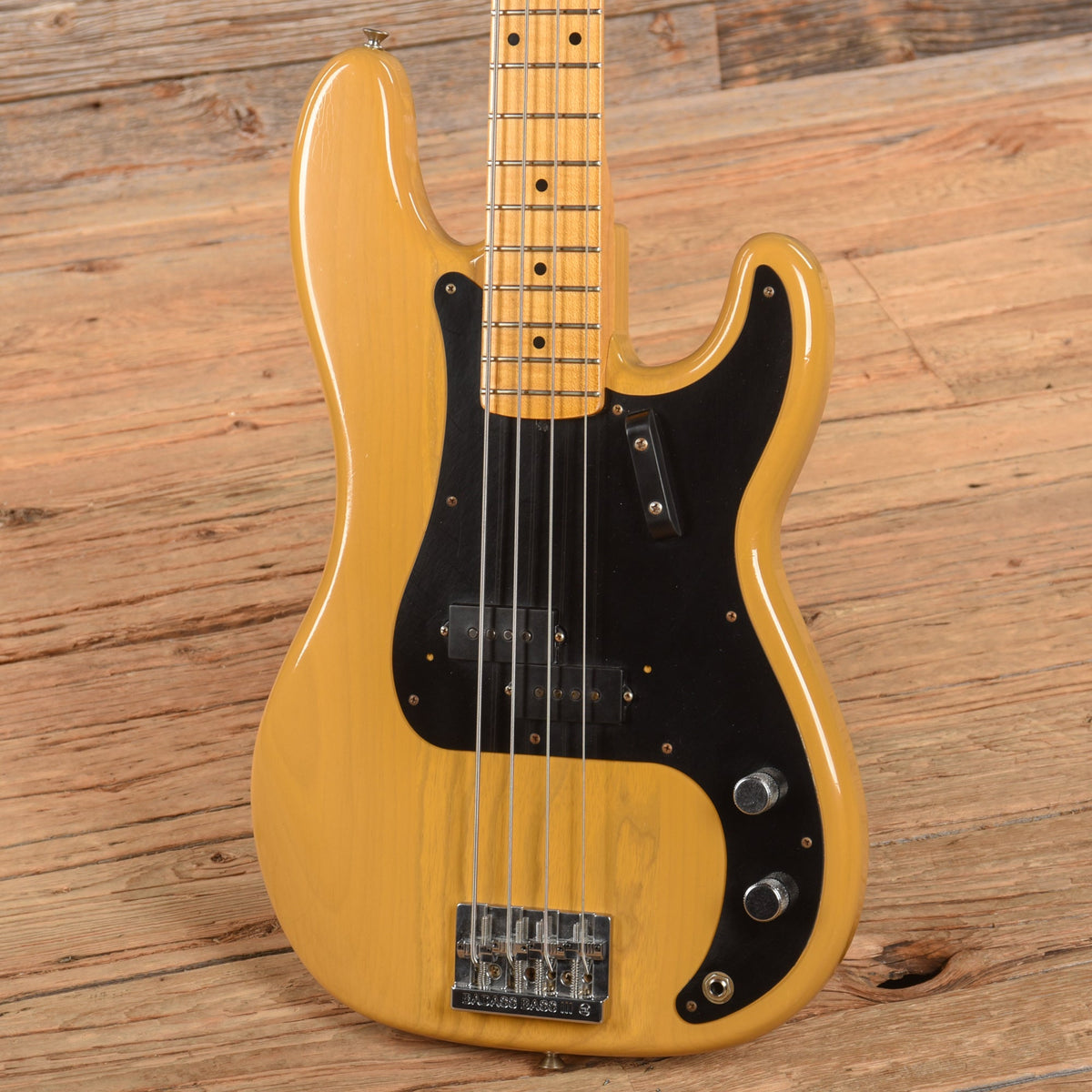 Fender Custom Shop '57 Duotone Precision Bass Blonde 2012 - View 2 | MusicMarket