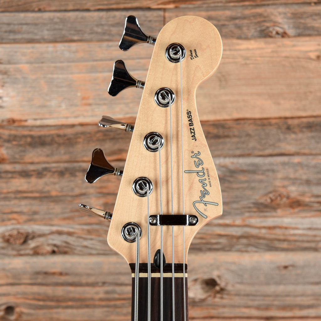 Fender Deluxe Active Jazz Bass V Brown Sunburst 2012 - View 6 | MusicMarket