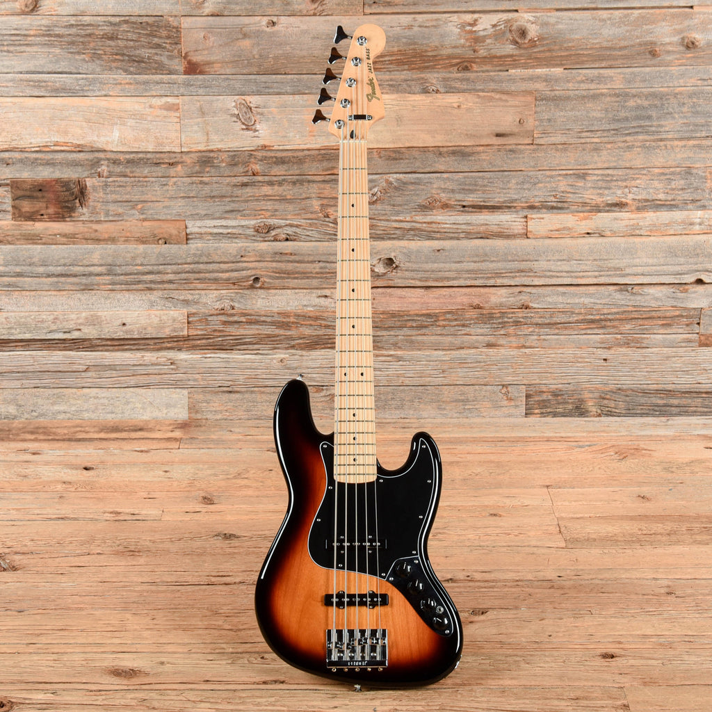 Fender Deluxe Active Jazz Bass V Sunburst 2021 - View 4 | MusicMarket