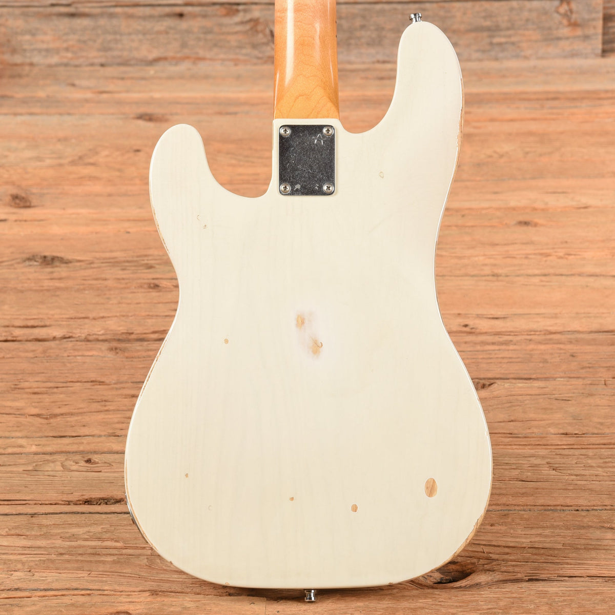 Fender Mike Dirnt Road Worn Artist Series Signature Precision Bass White Blonde 2018 - View 3 | MusicMarket