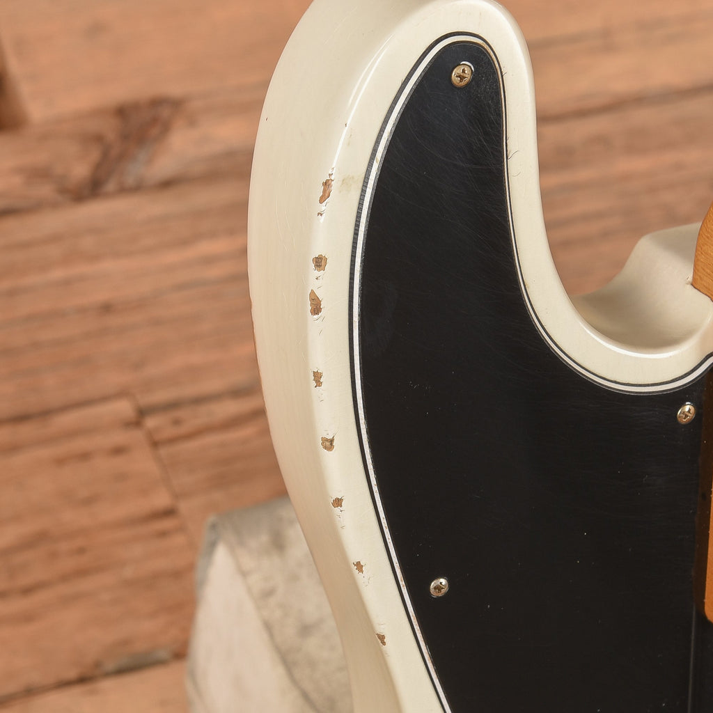 Fender Mike Dirnt Road Worn Artist Series Signature Precision Bass White Blonde 2018 - View 10 | MusicMarket