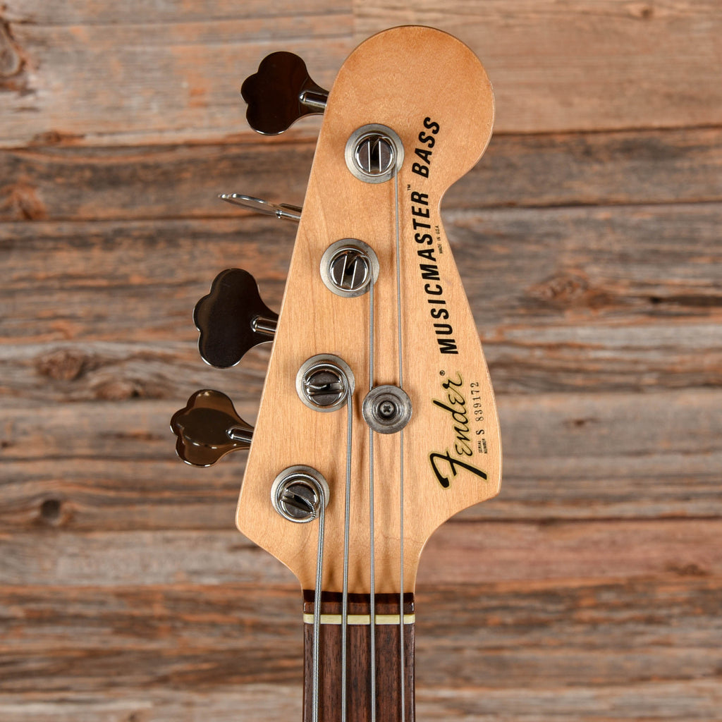 Fender Music Master Bass Red 1980 - View 6 | MusicMarket