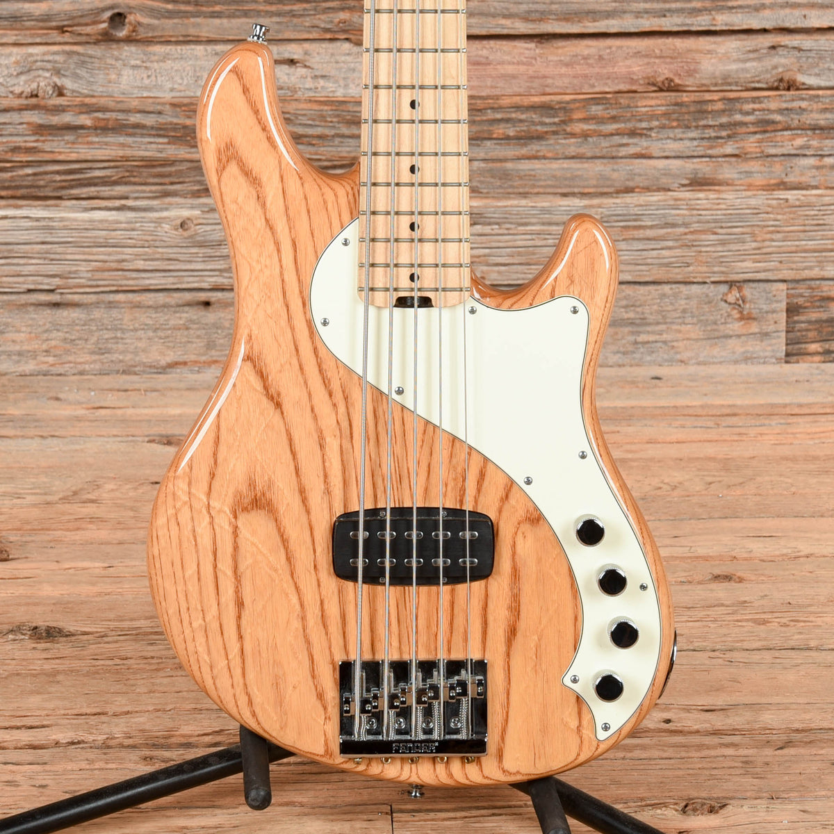 Fender American Deluxe Dimension Bass V Natural 2013 - MusicMarket