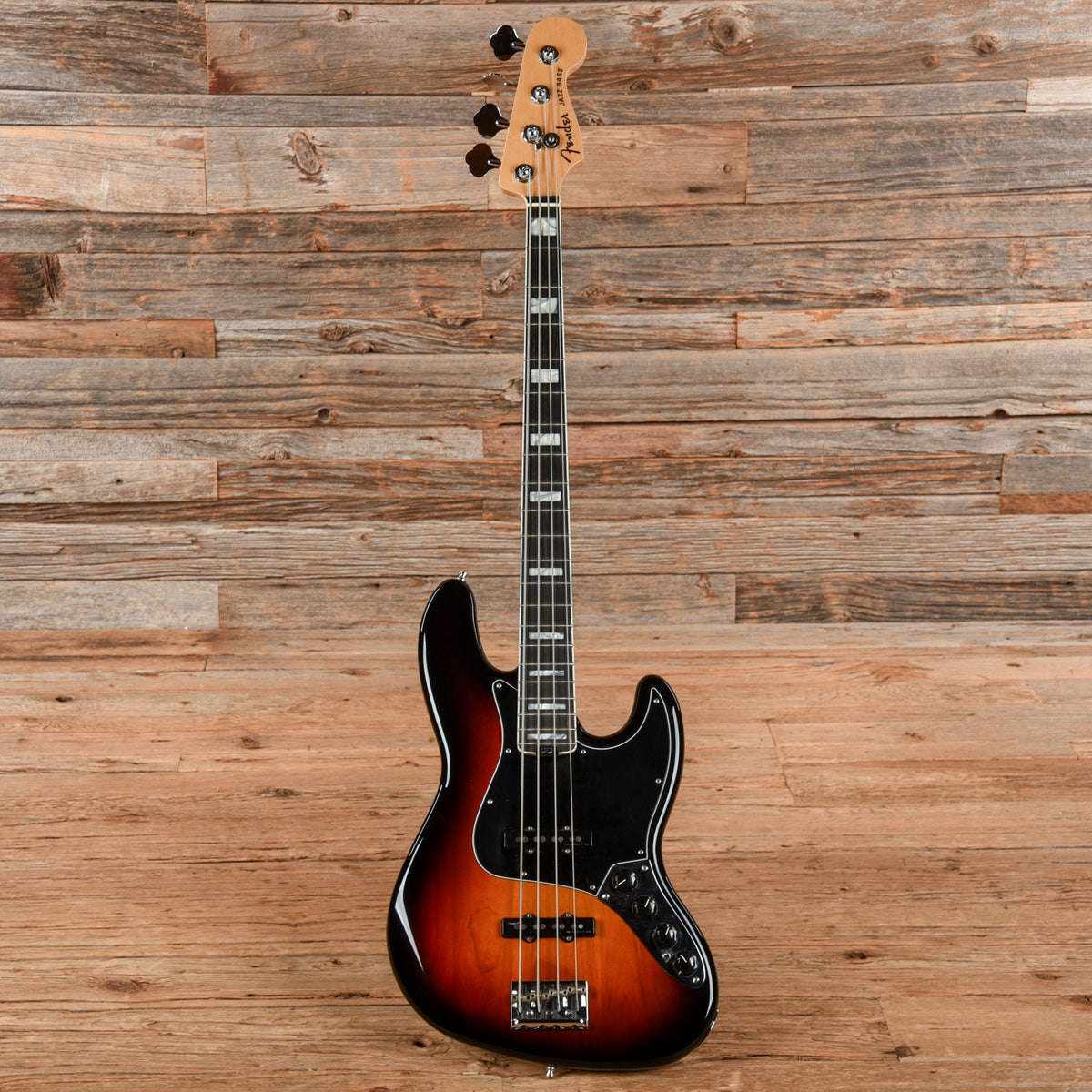 Fender American Elite Jazz Bass Sunburst 2019 - View 4 | MusicMarket