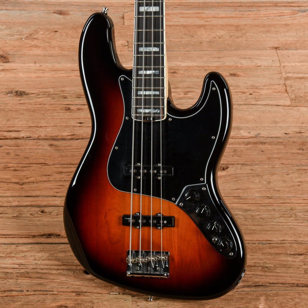 Fender American Elite Jazz Bass Sunburst 2019 - View 2 | MusicMarket
