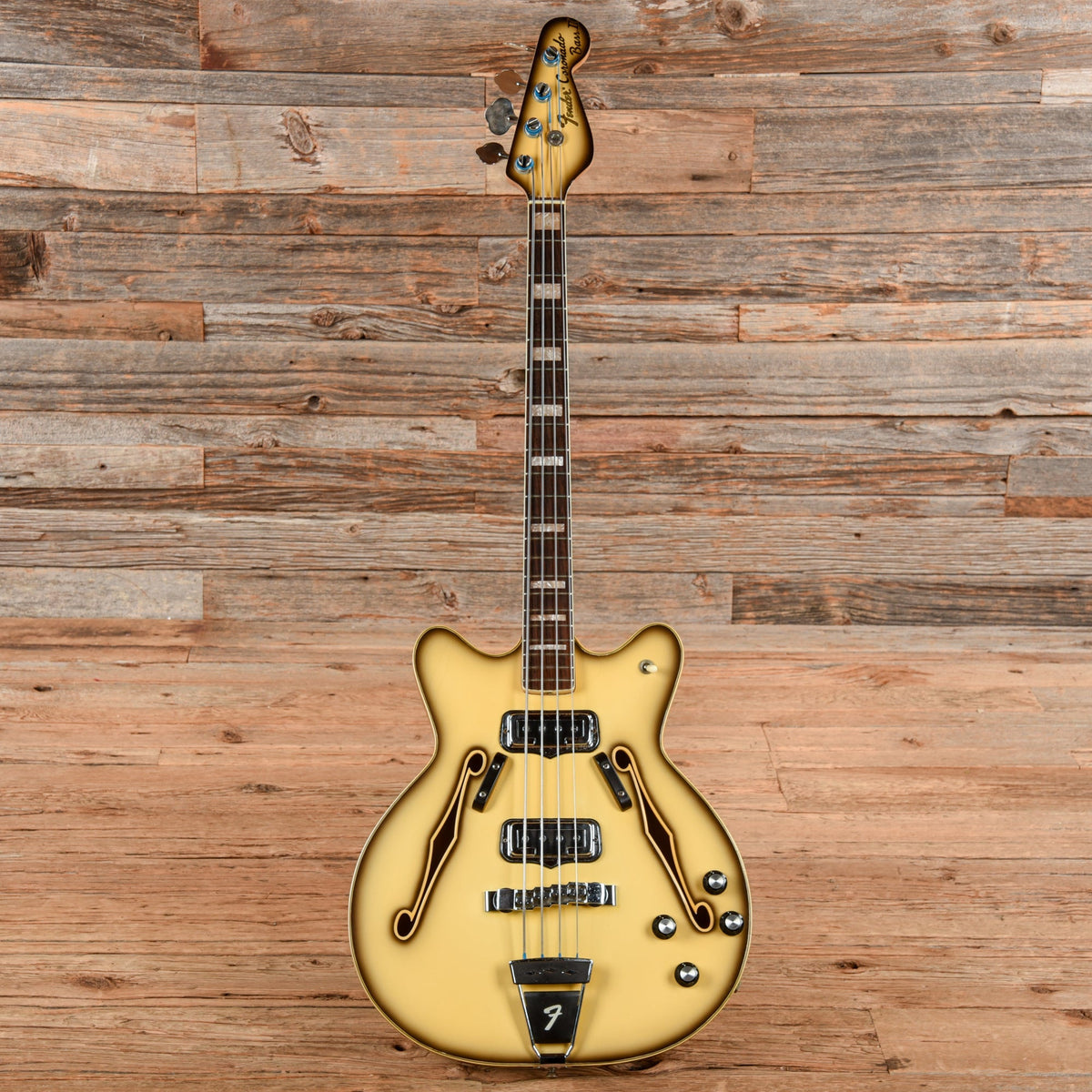 Fender Coronado II Bass Antigua 1967 - View 4 | MusicMarket