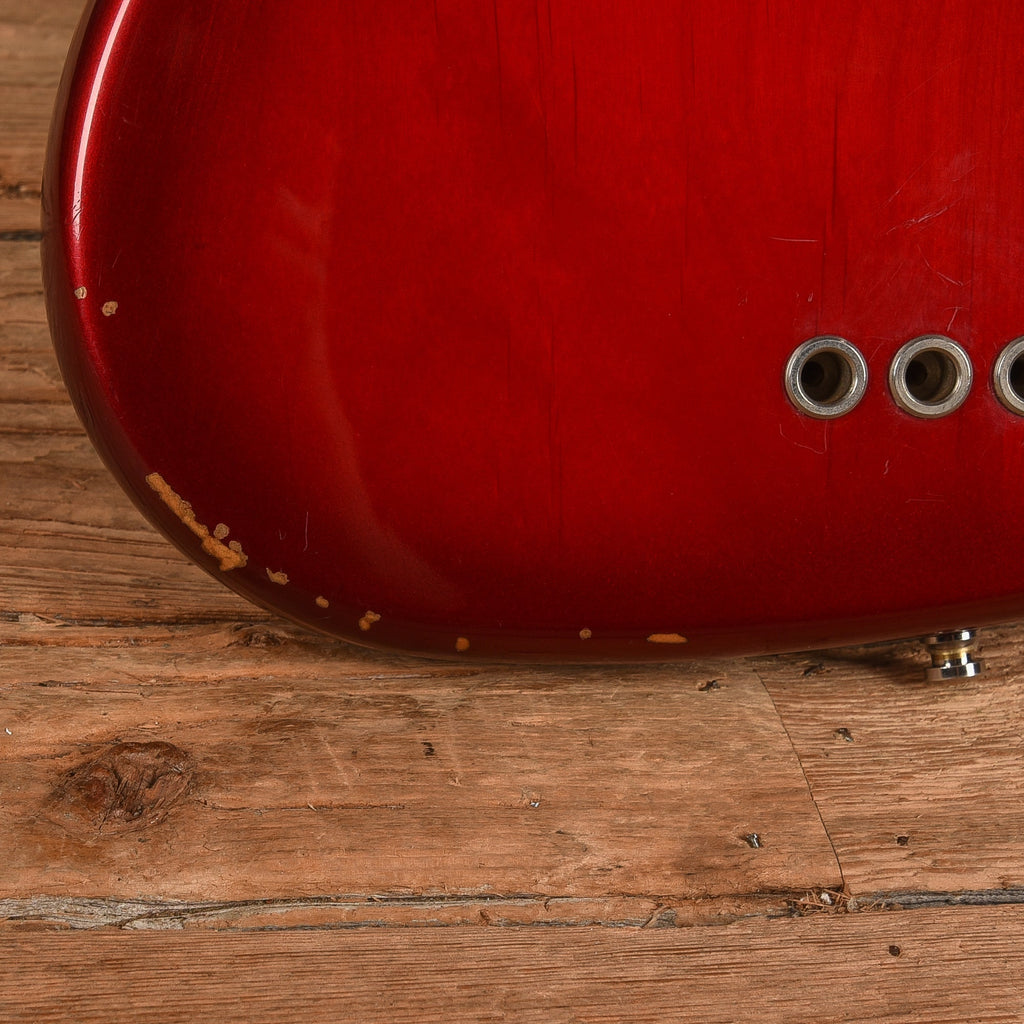Fender Jazz Bass Red Burst 1995 - View 10 | MusicMarket