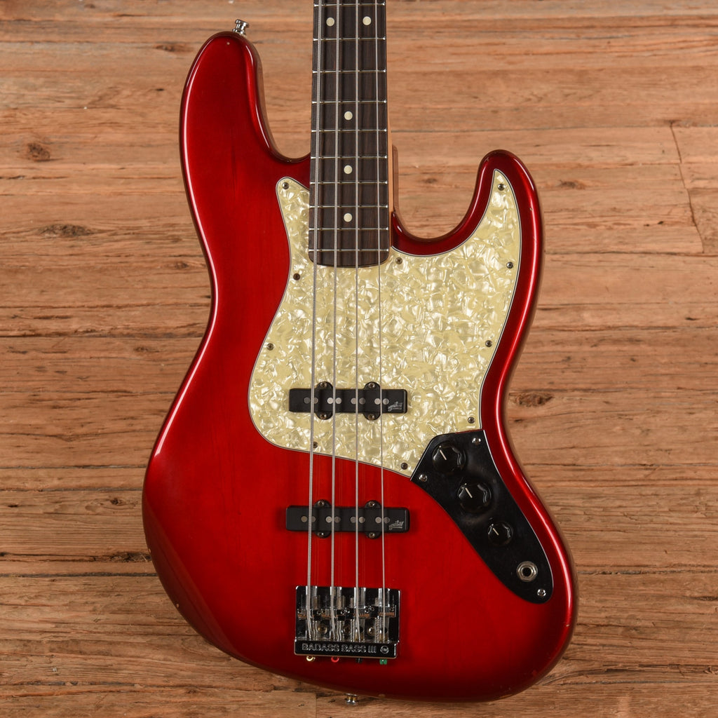 Fender Jazz Bass Red Burst 1995 - View 2 | MusicMarket