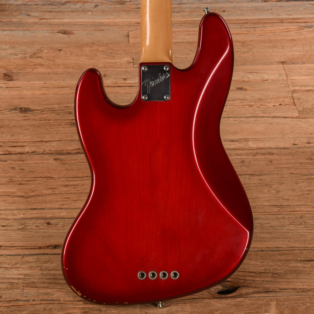 Fender Jazz Bass Red Burst 1995 - View 3 | MusicMarket