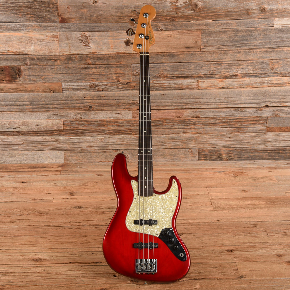 Fender Jazz Bass Red Burst 1995 - View 4 | MusicMarket