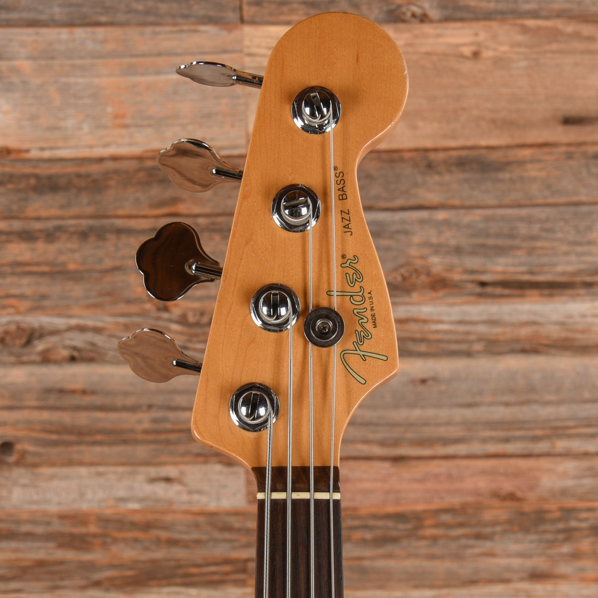 Fender Jazz Bass Red Burst 1995 - View 6 | MusicMarket