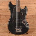 Fender Justin Meldal-Johnsen Road Worn Signature Mustang Bass Black 2017 - MusicMarket