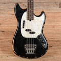 Fender Justin Meldal Johnson Road Worn Signature Mustang Bass Black 2023 - MusicMarket