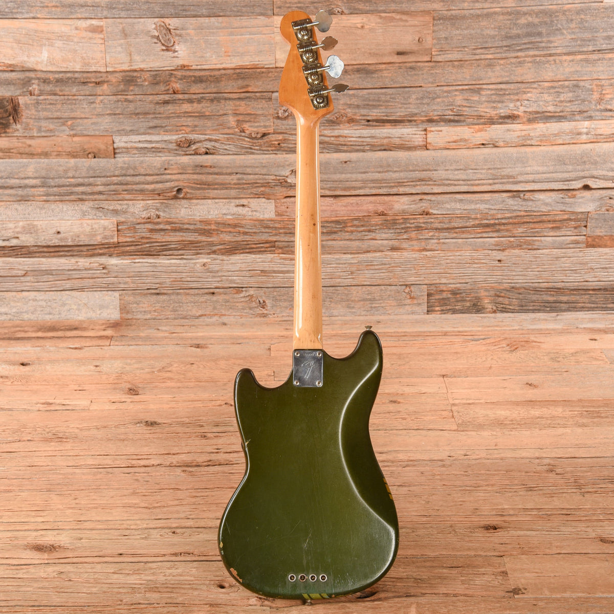 Fender Mustang Bass Competition Blue 1971 - View 5 | MusicMarket
