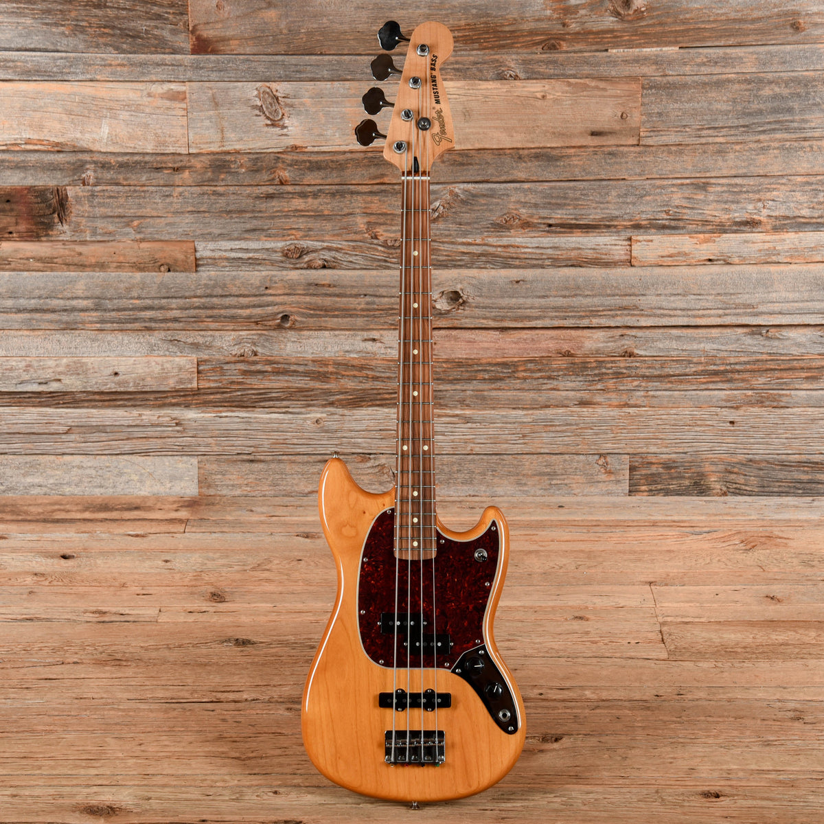 Fender Player Mustang PJ Aged Natural 2021 - View 4 | MusicMarket