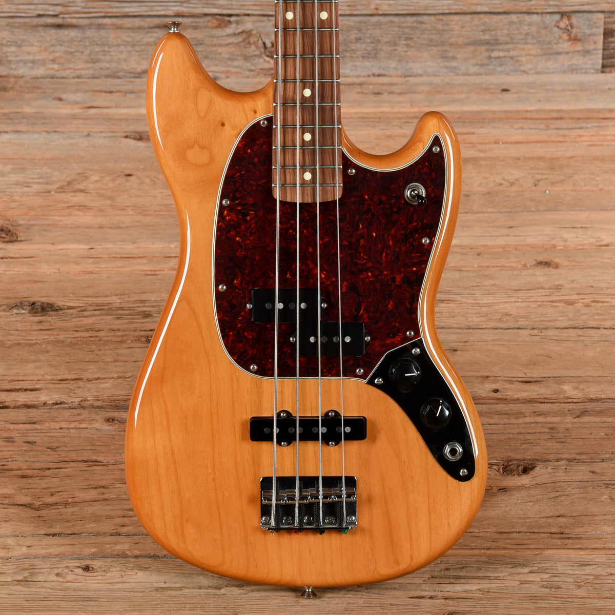 Fender Player Mustang PJ Aged Natural 2021 - MusicMarket