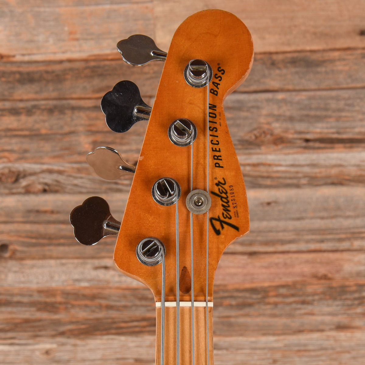 Fender Precision Bass Mocha 1977 - View 6 | MusicMarket