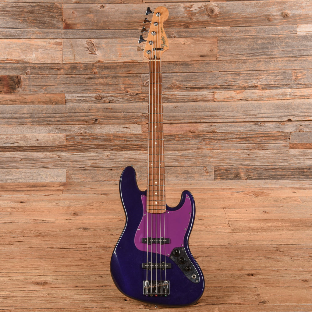 Fender Standard Jazz Bass V Midnight Blue 2020 - View 4 | MusicMarket