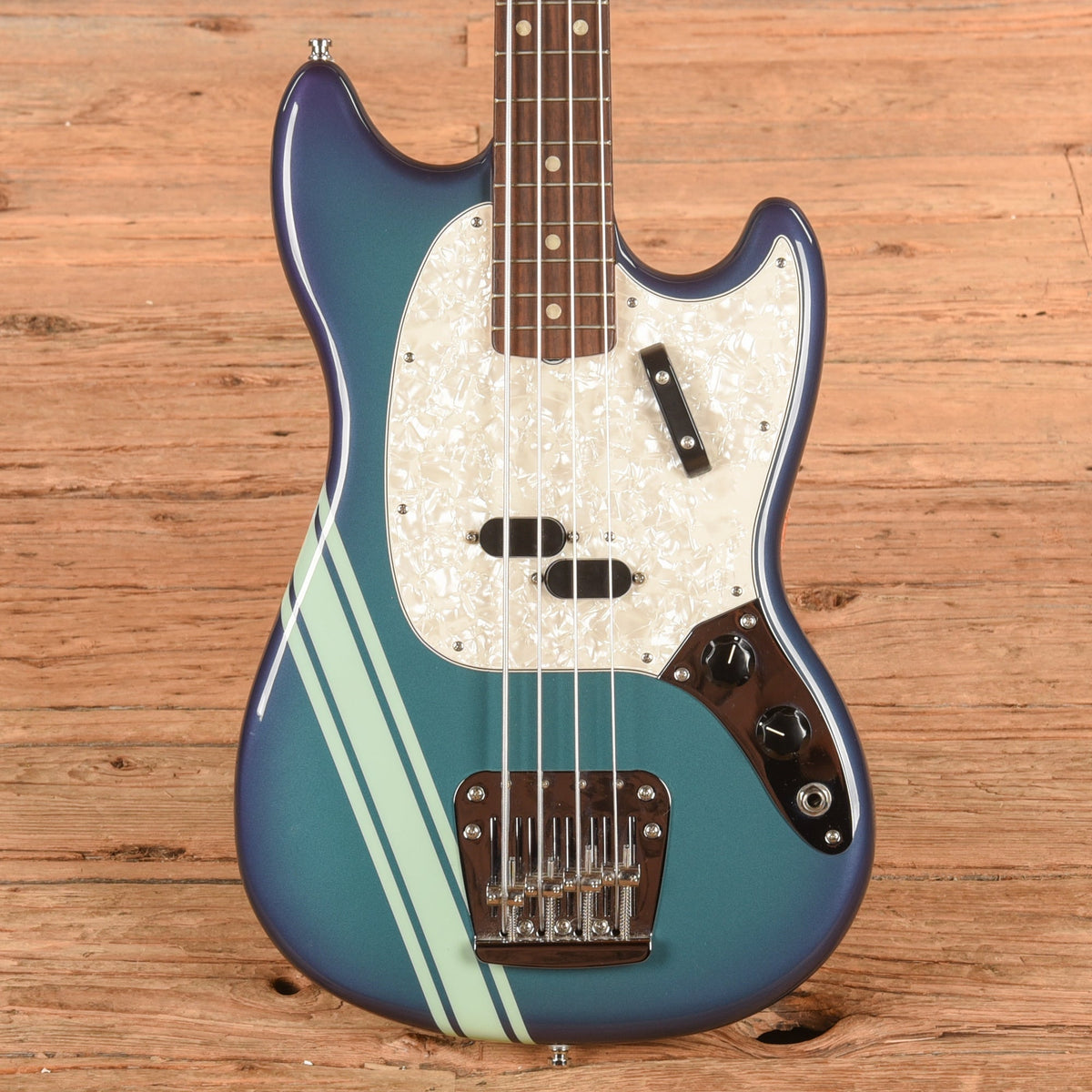 Fender Vintera II 70s Competition Mustang Bass Competition Burgundy 2023 - MusicMarket