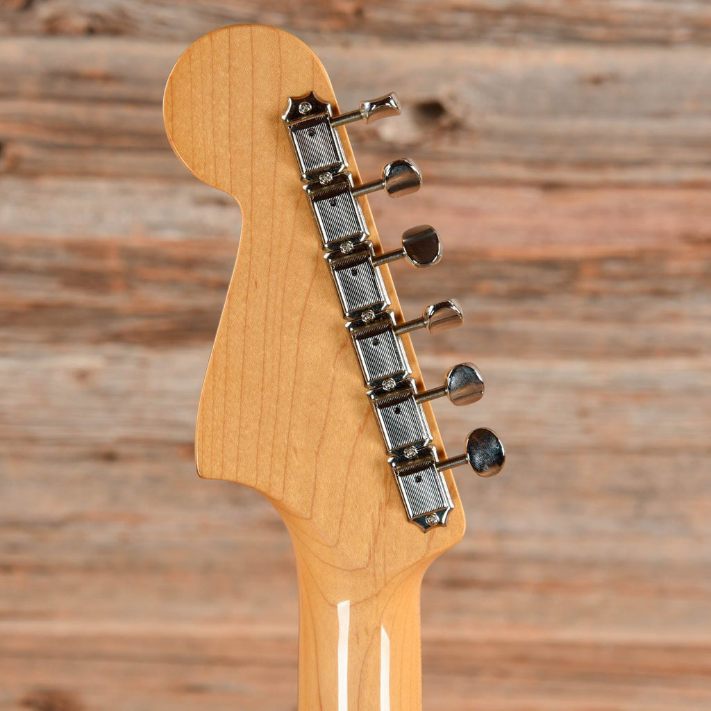 Fender JGB Jaguar Bottom Master Baritone MIJ 2004 3-Tone Sunburst - Dave Amato of REO Speedwagon - View 7 | MusicMarket