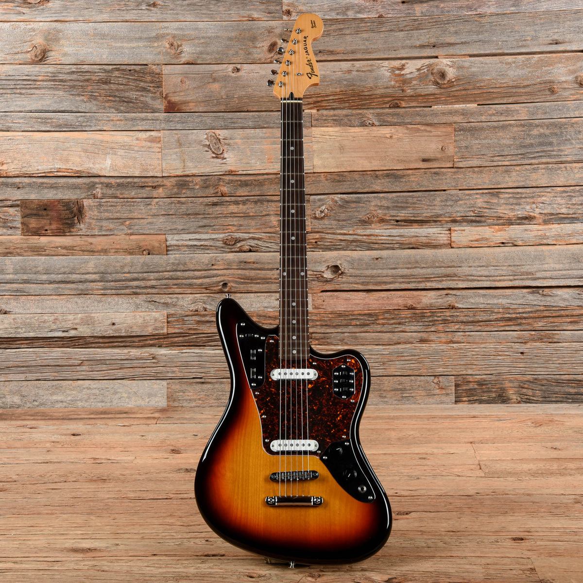 Fender JGB Jaguar Bottom Master Baritone MIJ 2004 3-Tone Sunburst - Dave Amato of REO Speedwagon - View 4 | MusicMarket