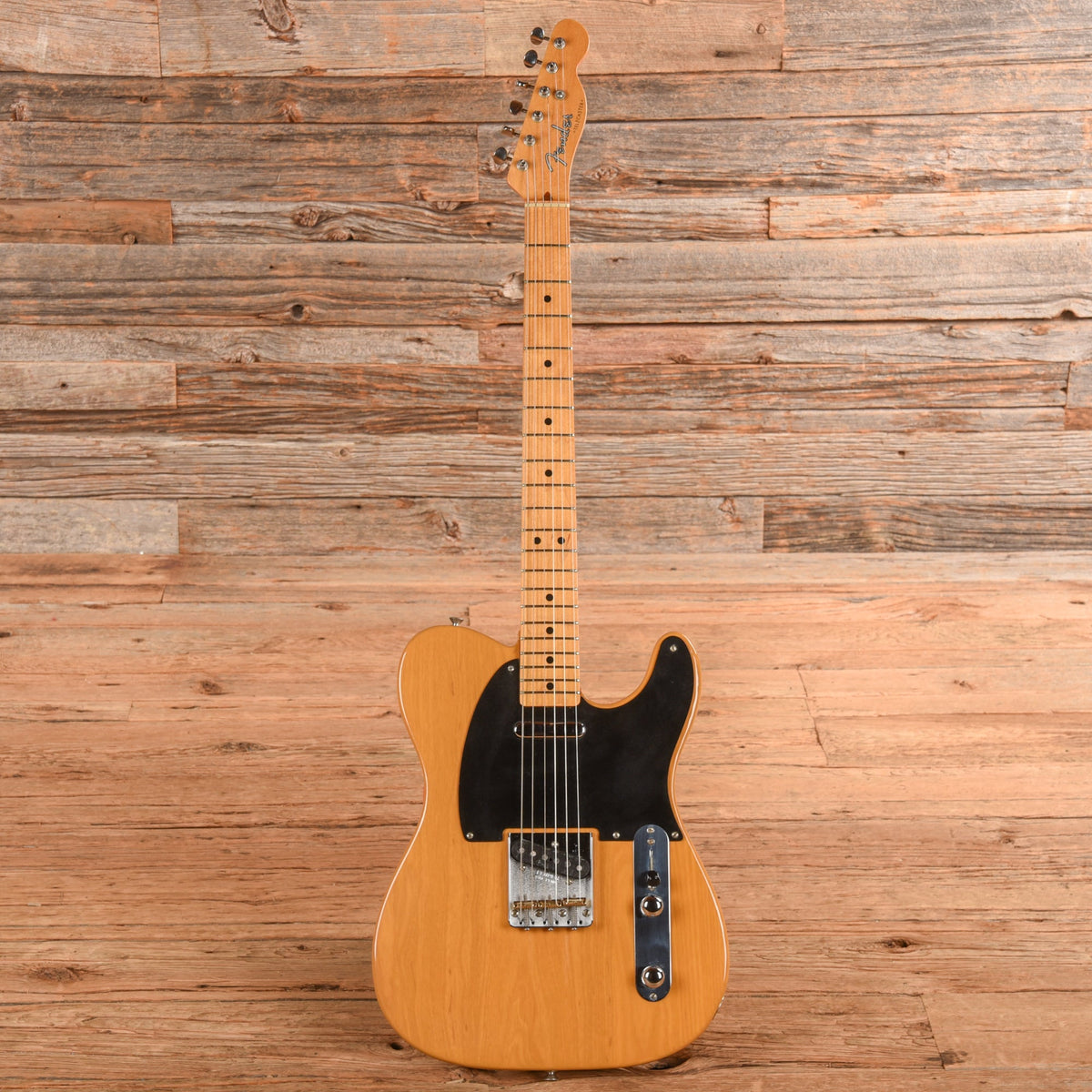Fender '52 Telecaster Fullerton Reissue Butterscotch Blonde 1982 - View 4 | MusicMarket