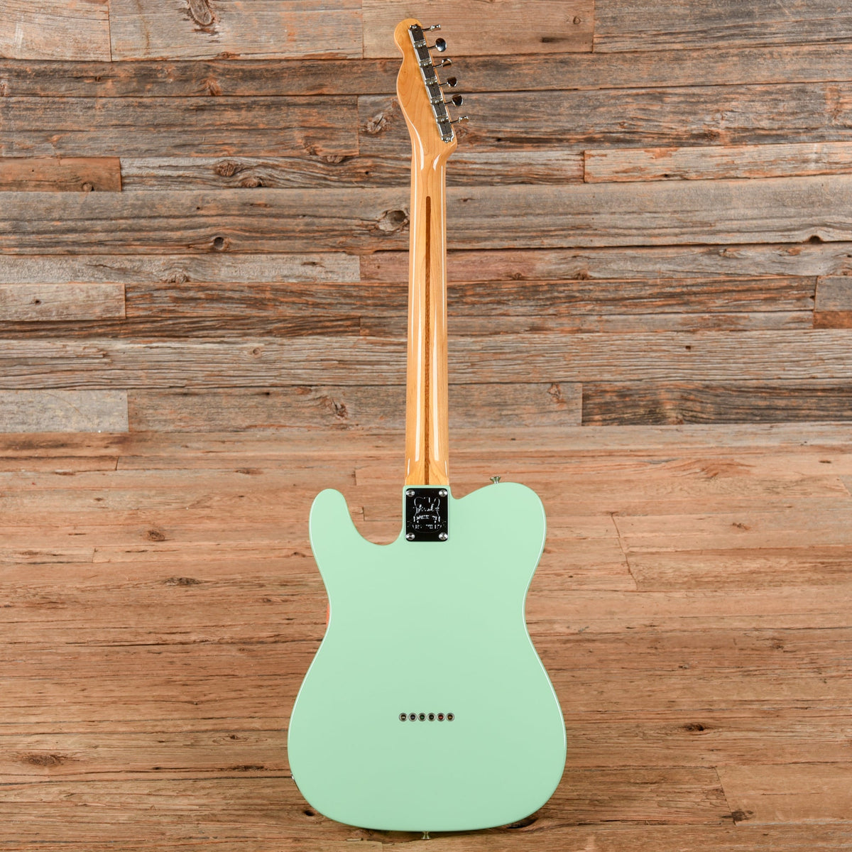 Fender 70th Anniversary Esquire Surf Green 2020 - View 5 | MusicMarket