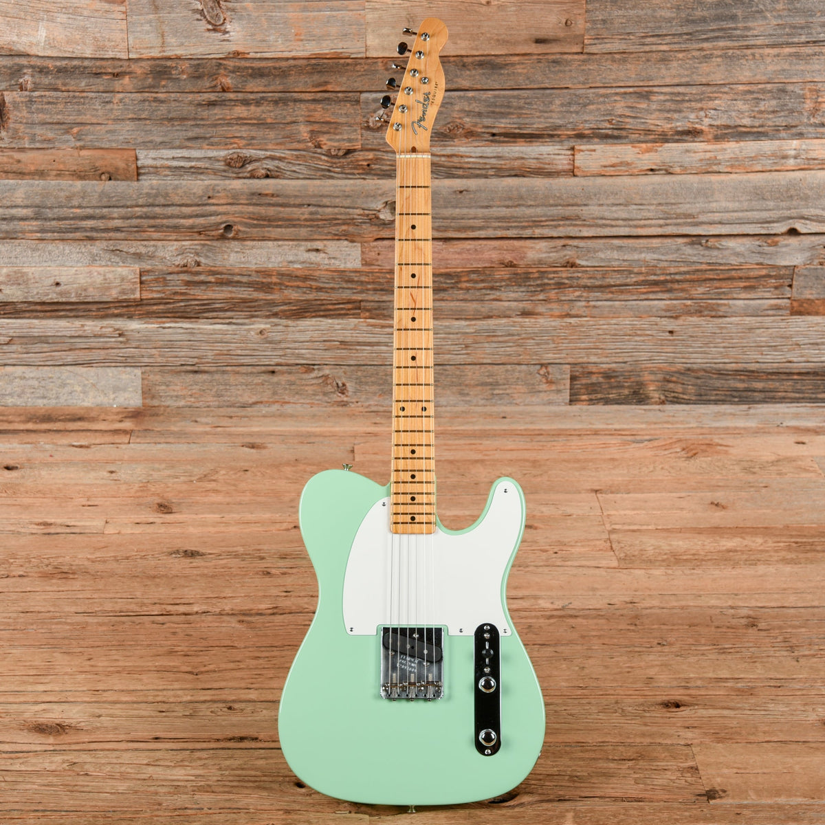 Fender 70th Anniversary Esquire Surf Green 2020 - View 4 | MusicMarket