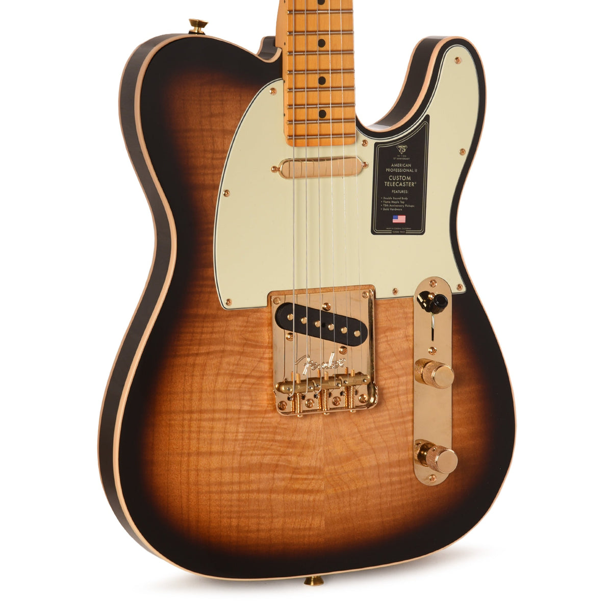 Fender 75th Anniversary American Professional II Custom Telecaster 2-Color Sunburst - MusicMarket