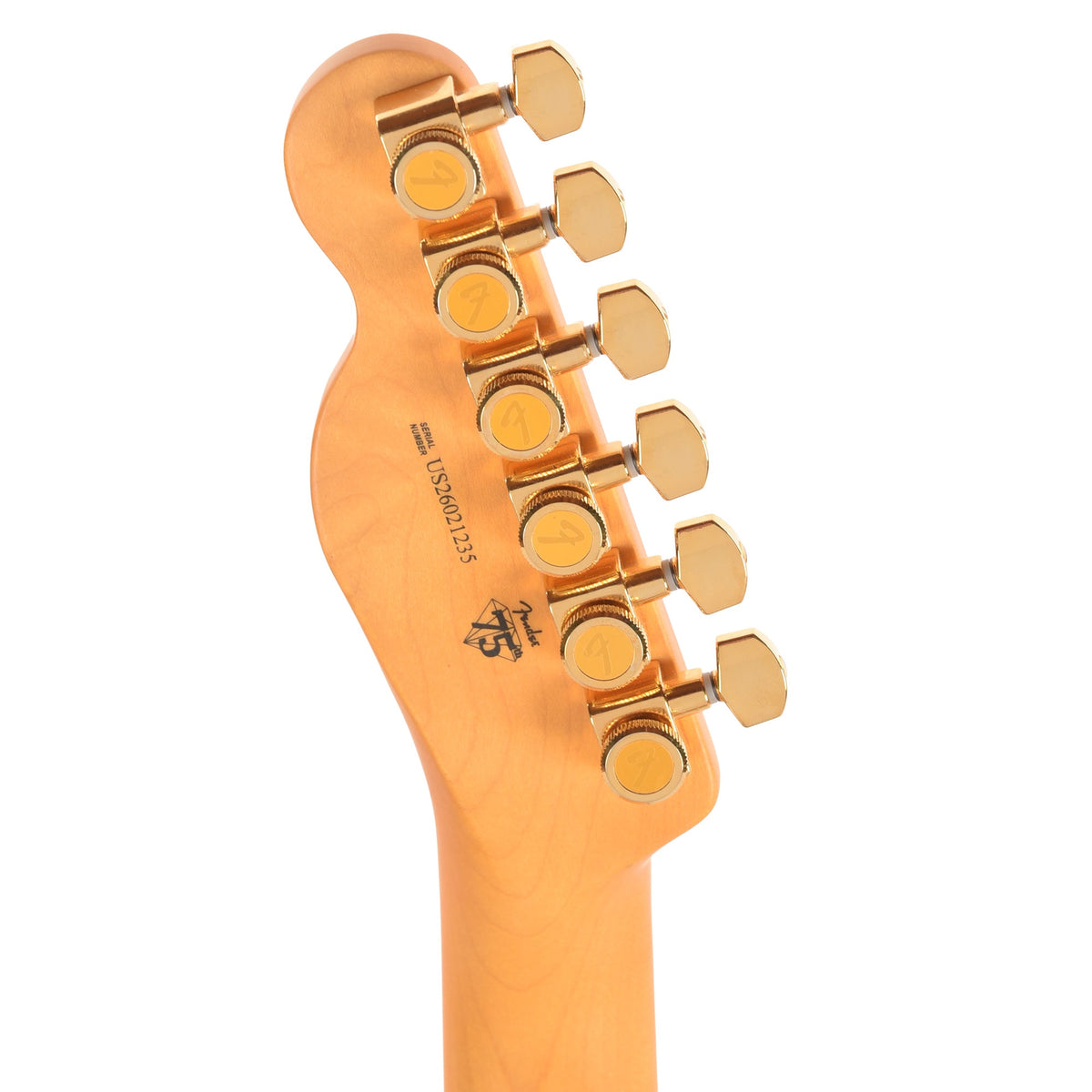 Fender 75th Anniversary American Professional II Custom Telecaster 2-Color Sunburst - View 7 | MusicMarket