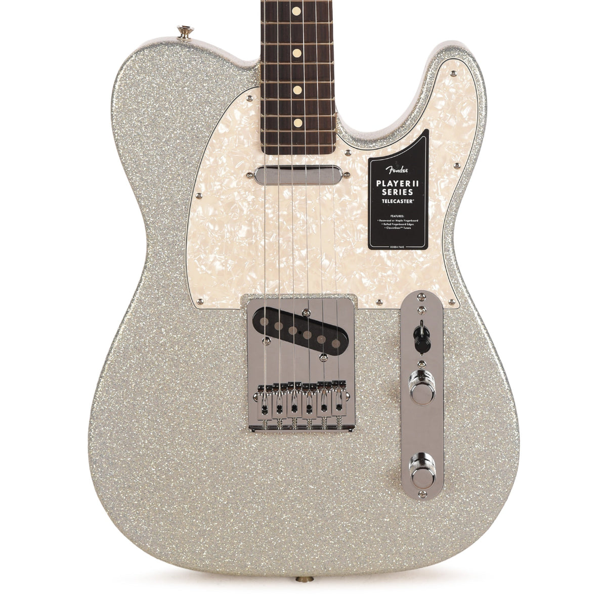 Fender 75th Anniversary Player II Telecaster Diamond Dust Sparkle - View 2 | MusicMarket