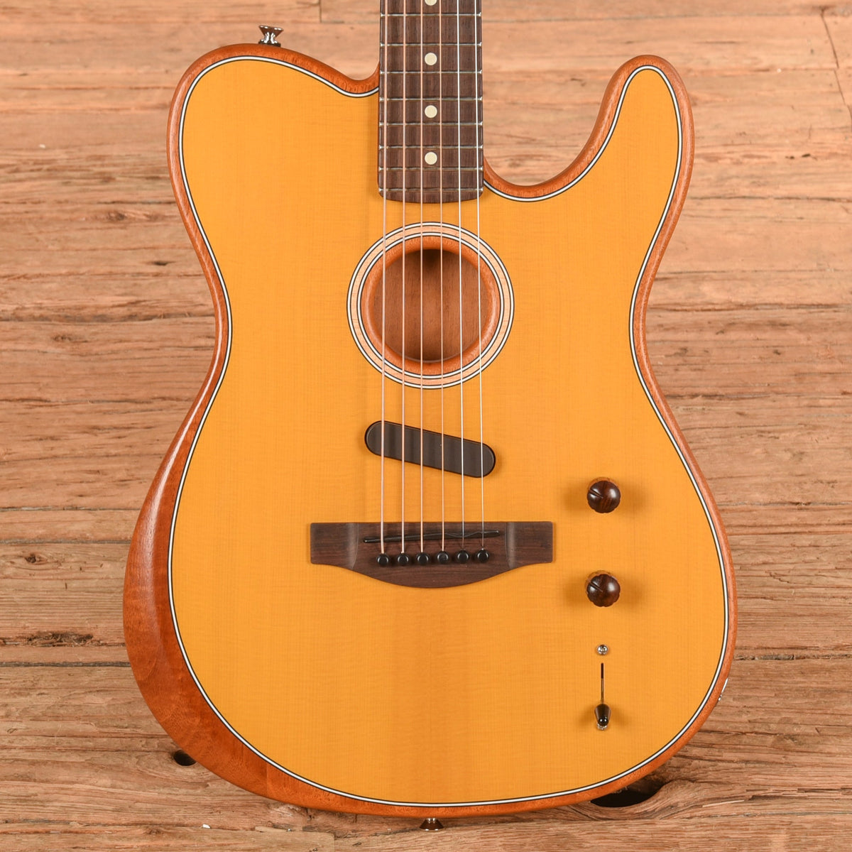 Fender Acoustasonic Player Telecaster Natural 2021 - MusicMarket