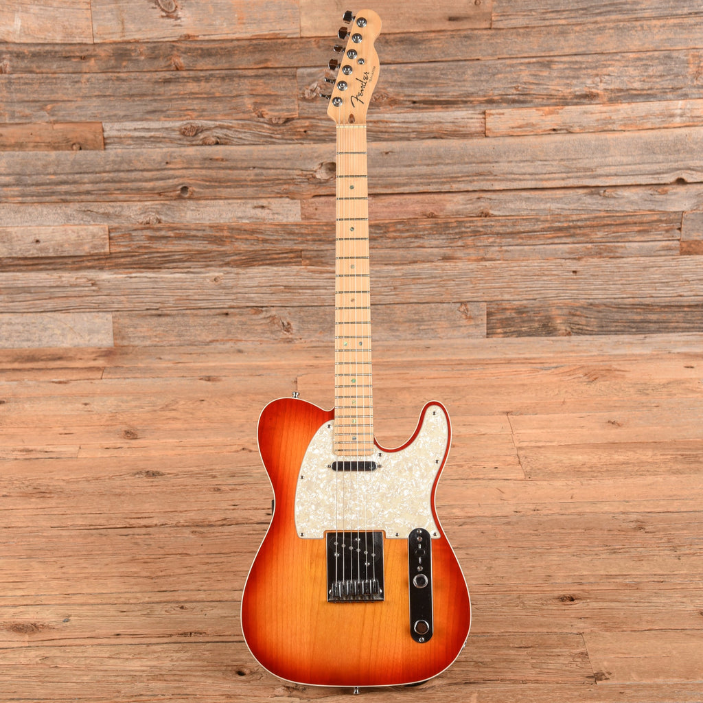 Fender American Deluxe Telecaster Aged Cherry Sunburst 2007 - View 4 | MusicMarket