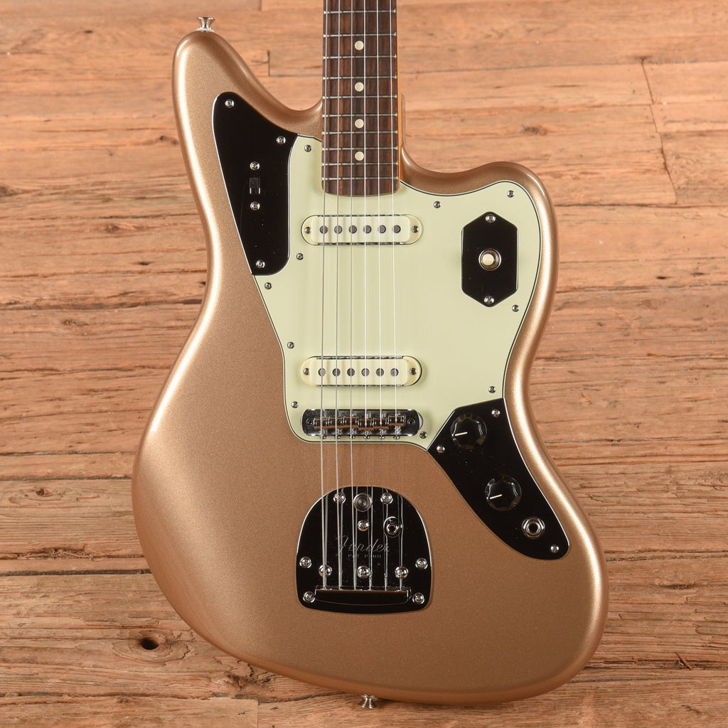 Fender American Professional Classic Jaguar Faded Firemist Gold 2025 - View 2 | MusicMarket