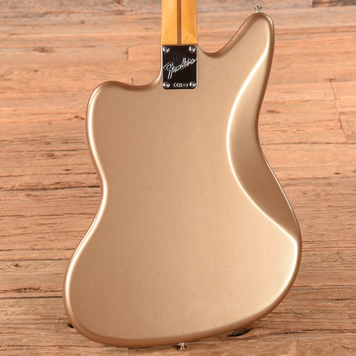 Fender American Professional Classic Jaguar Faded Firemist Gold 2025 - View 3 | MusicMarket