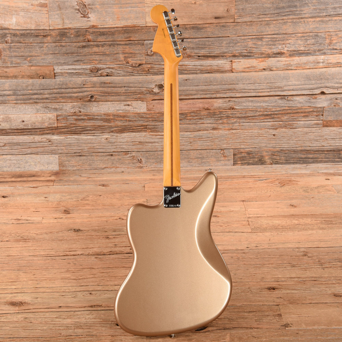 Fender American Professional Classic Jaguar Faded Firemist Gold 2025 - View 5 | MusicMarket