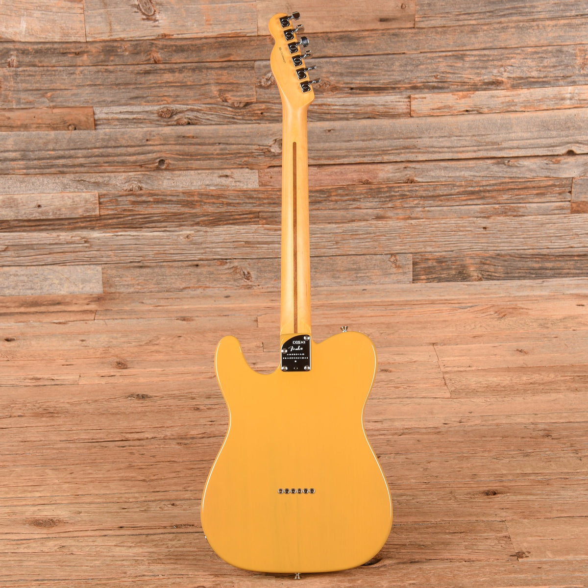 Fender American Professional II Telecaster Butterscotch Blonde 2024 - View 5 | MusicMarket