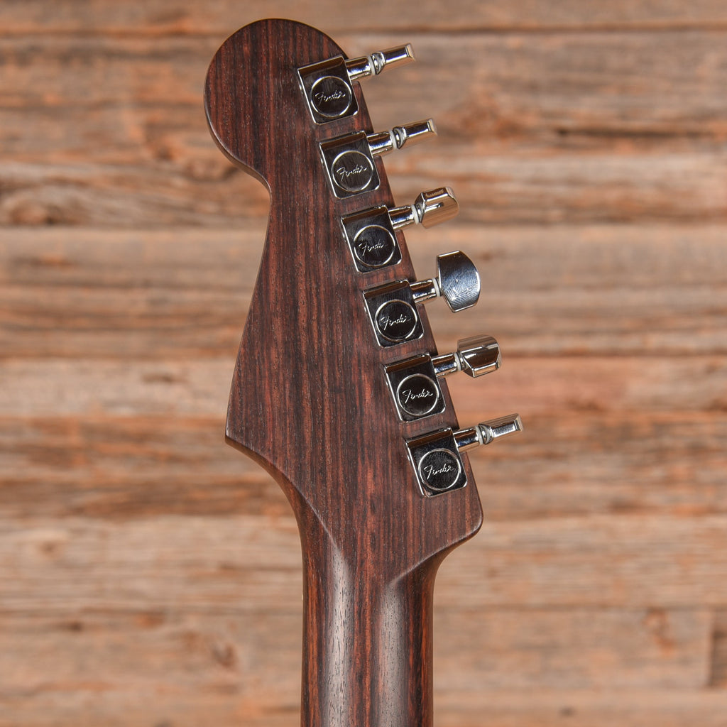 Fender Limited Edition American Professional Stratocaster w/Solid Rosewood Neck Daphne Blue 2017 - View 7 | MusicMarket