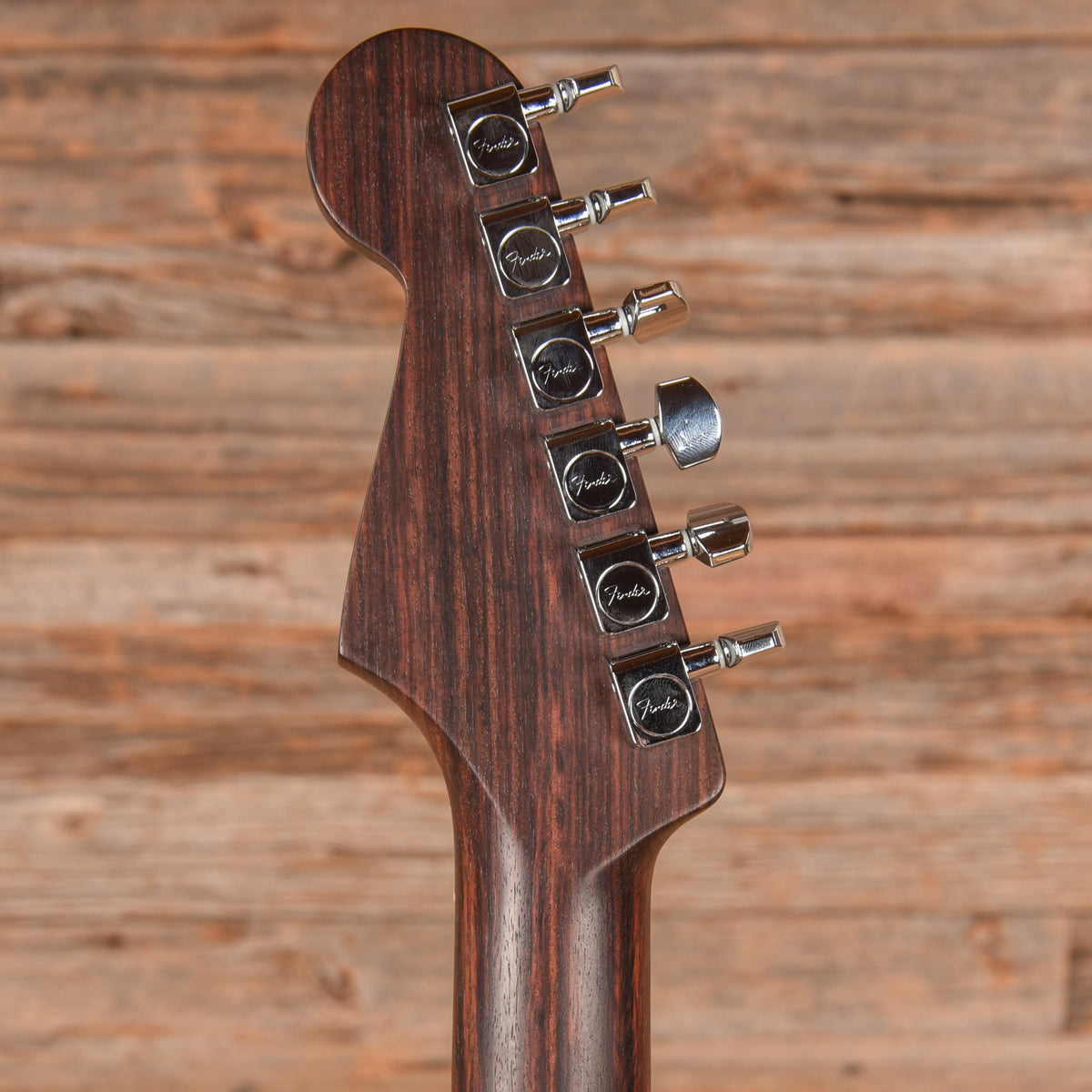 Fender Limited Edition American Professional Stratocaster w/Solid Rosewood Neck Daphne Blue 2017 - View 7 | MusicMarket