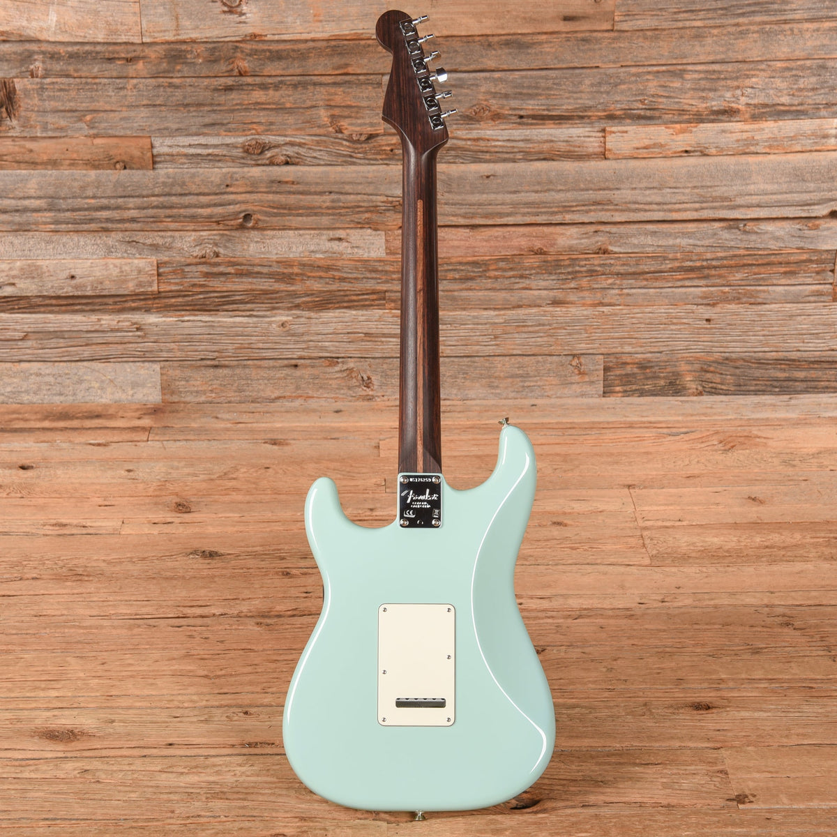 Fender Limited Edition American Professional Stratocaster w/Solid Rosewood Neck Daphne Blue 2017 - View 5 | MusicMarket