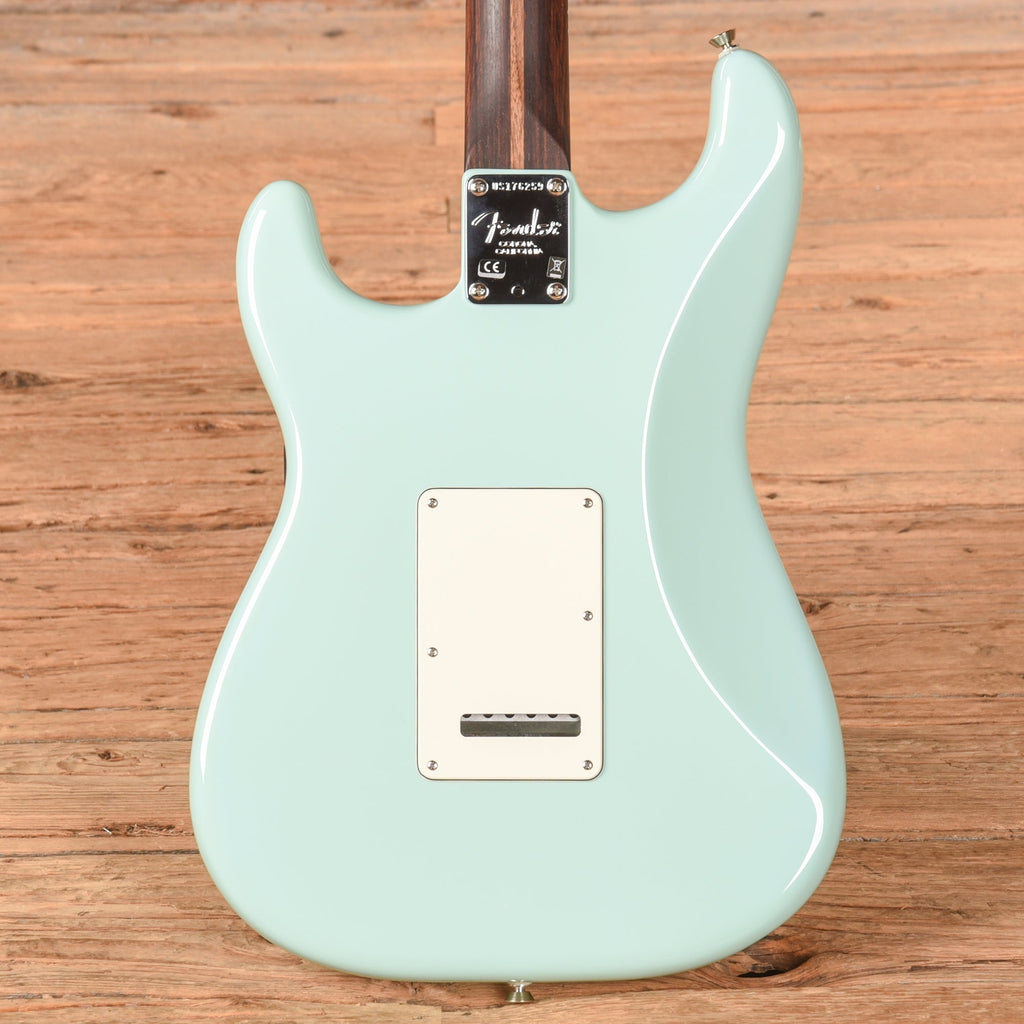 Fender Limited Edition American Professional Stratocaster w/Solid Rosewood Neck Daphne Blue 2017 - View 3 | MusicMarket