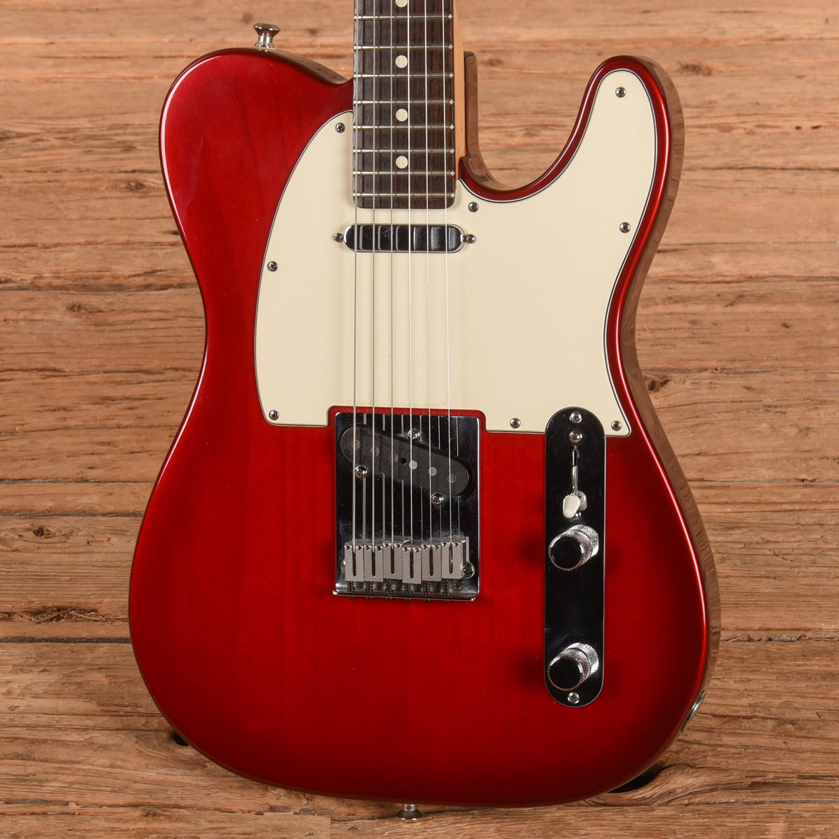 Fender American Standard Telecaster Crimson Burst 1995 - View 2 | MusicMarket
