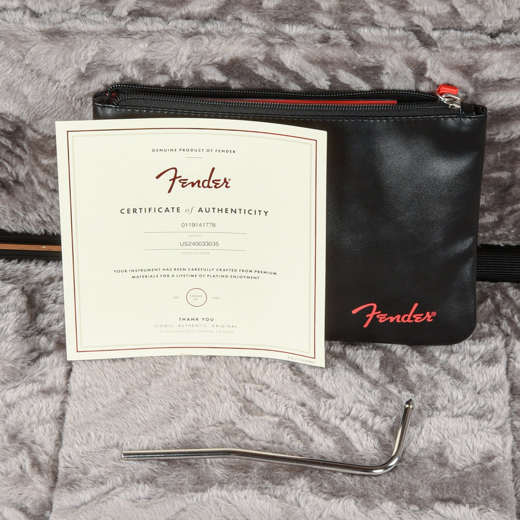 Fender American Ultra II Stratocaster Nebula Blue 2024 - View 10 | MusicMarket