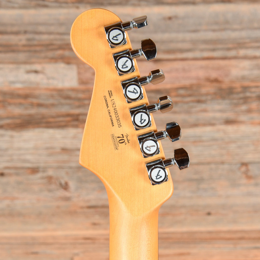 Fender American Ultra II Stratocaster Nebula Blue 2024 - View 7 | MusicMarket